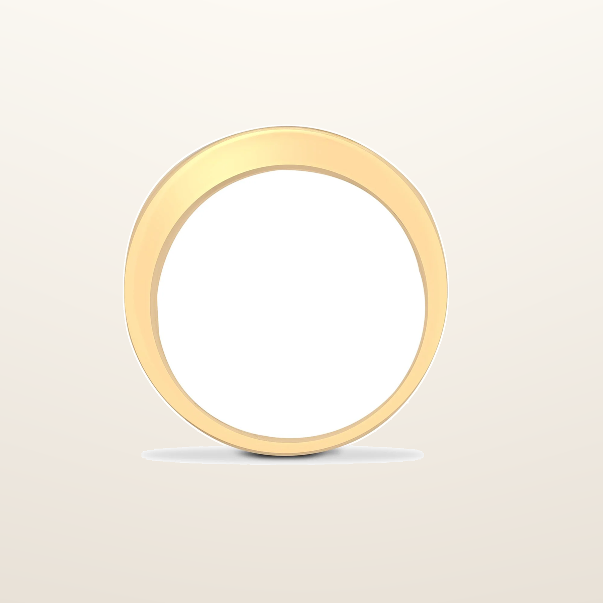 IT_ROLE:studio_clean | 9ct Yellow Gold Natural Diamond Half Eternity Ring