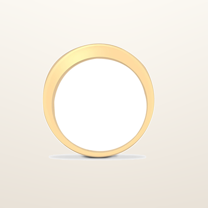 IT_ROLE:studio_clean | 9ct Yellow Gold Natural Diamond Half Eternity Ring