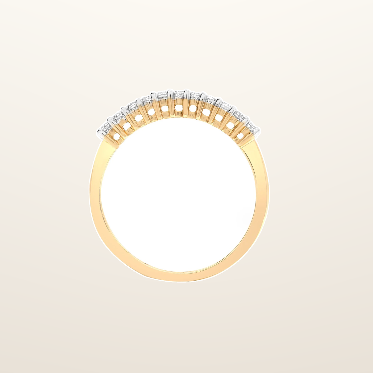IT_ROLE:studio_clean | 9ct Yellow Gold Natural Diamond Ring