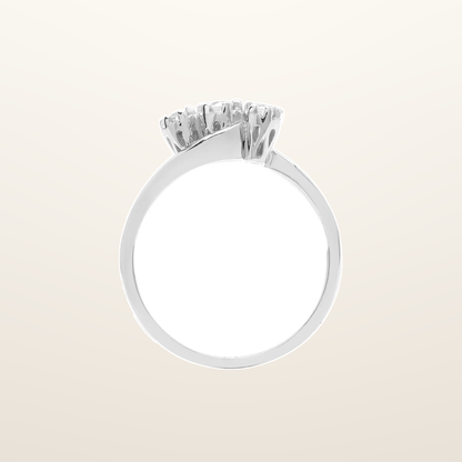 IT_ROLE:studio_clean | 9ct White Gold Trilogy Natural Diamond Ring