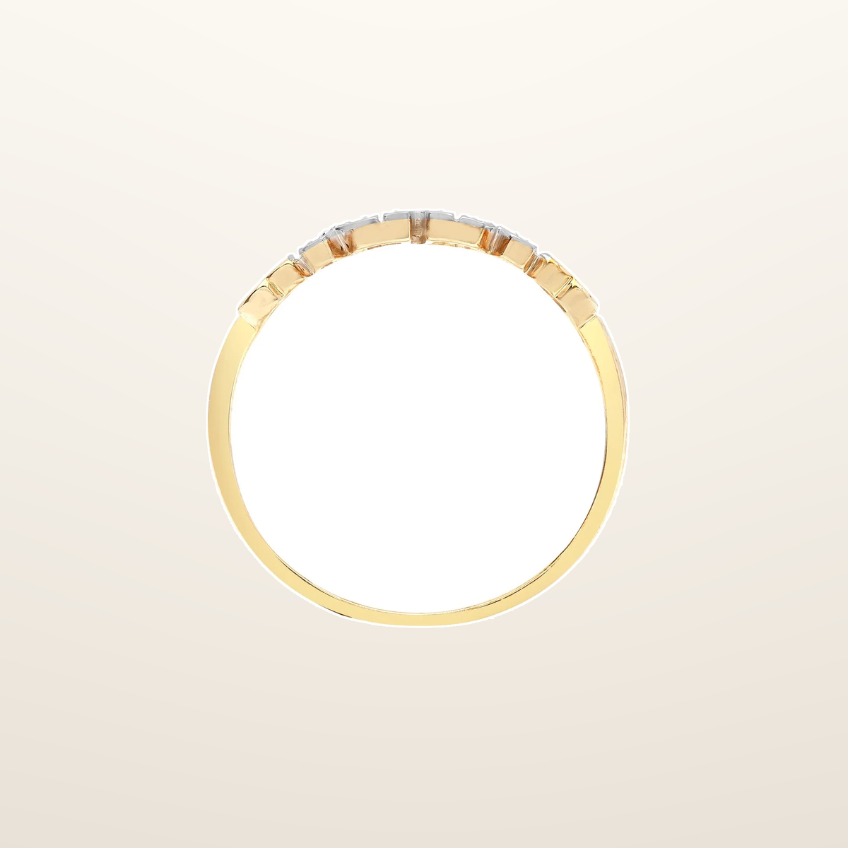 IT_ROLE:studio_clean | 9ct Yellow Gold Natural Diamond 'Mum' Ring