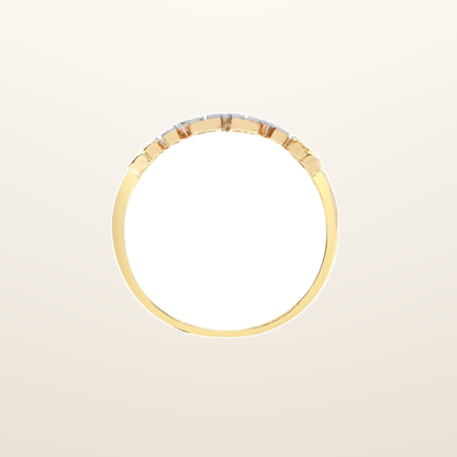 IT_ROLE:studio_clean | 9ct Yellow Gold Natural Diamond 'Mum' Ring