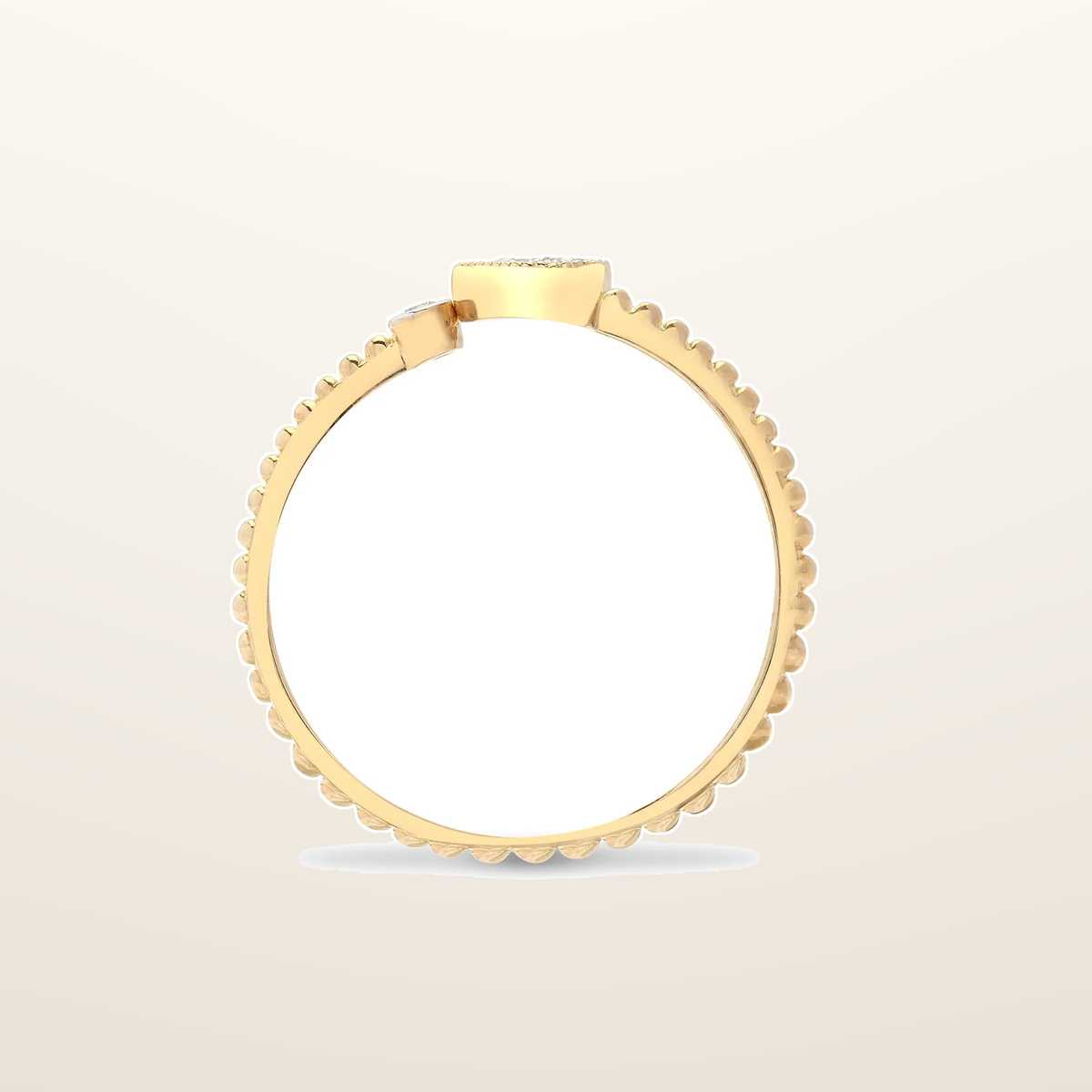 IT_ROLE:studio_clean | 9ct Yellow 7pts Natural Diamond Heart Ring