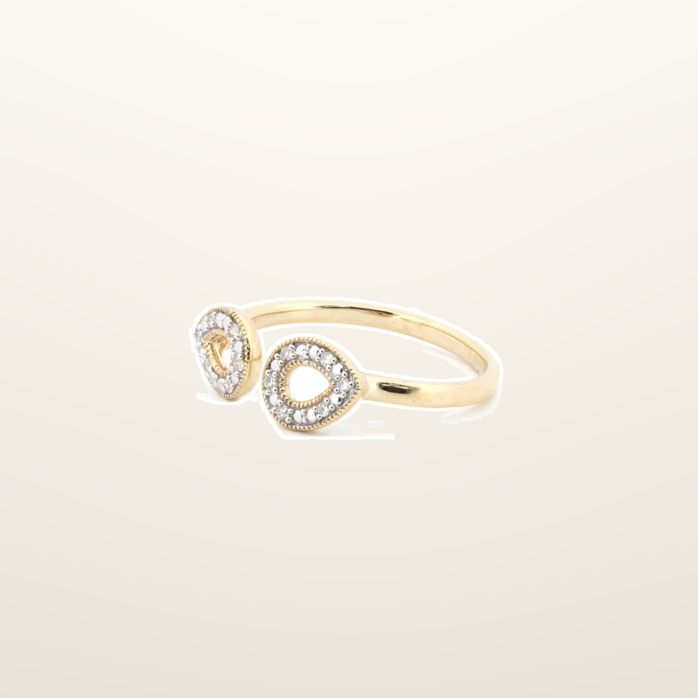IT_ROLE:studio_clean | 9ct Yellow 0.06ct Natural Diamond Ring