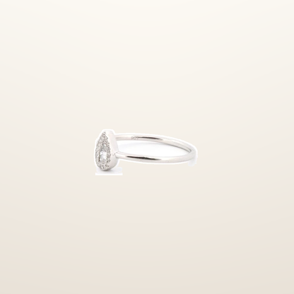 IT_ROLE:studio_clean | 9ct White 0.11ct Natural Diamond Ring