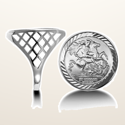 IT_ROLE:studio_clean | 925 Silver Full St George Ring