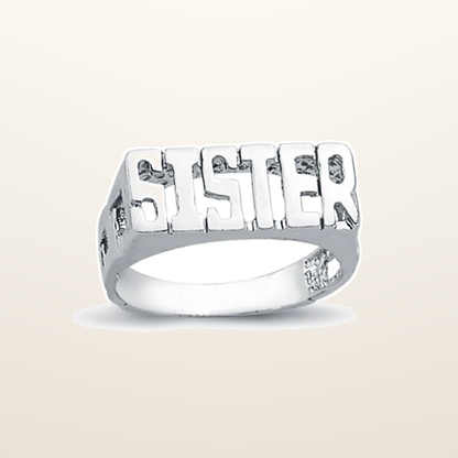 IT_ROLE:studio_clean | 925 Silver Sister Ring Curb Shoulders