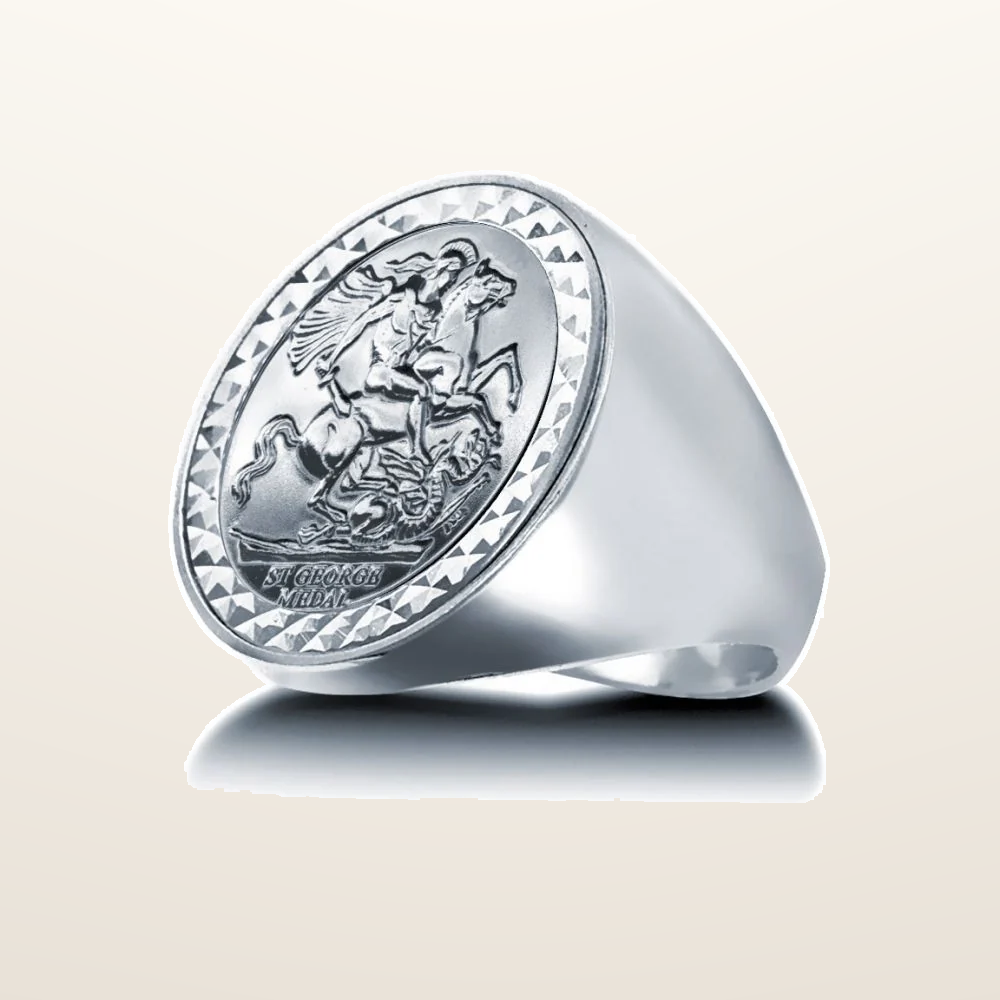 IT_ROLE:studio_clean | 925 Silver Full Sovereign Ring