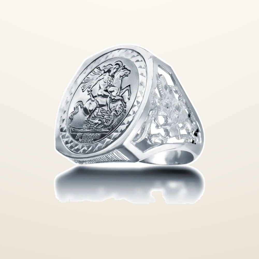 IT_ROLE:studio_clean | 925 Silver Full Sovereign Ring