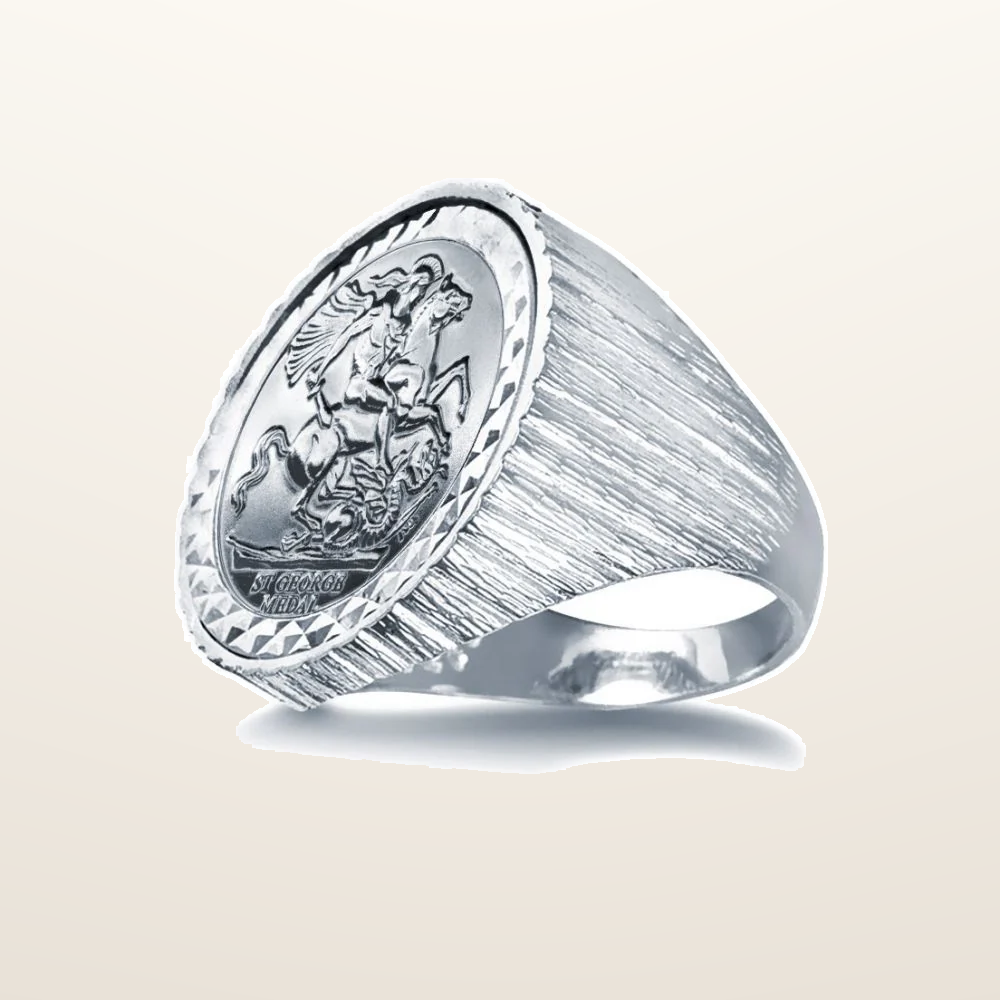 IT_ROLE:studio_clean | 925 Silver Full Sovereign Ring