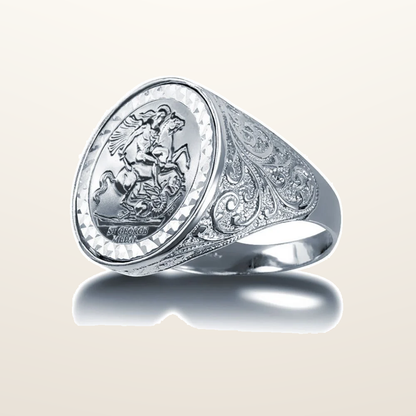 IT_ROLE:studio_clean | 925 Silver Full Sovereign Ring