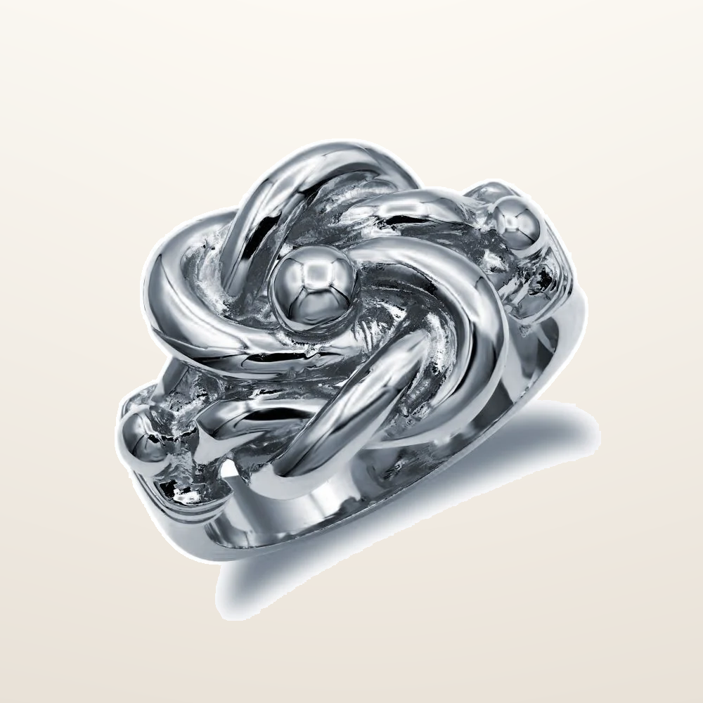 IT_ROLE:studio_clean | 925 Silver Knot Ring
