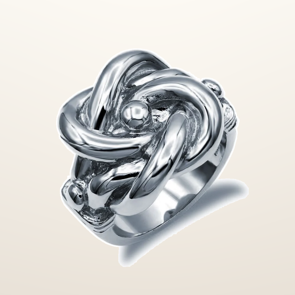 IT_ROLE:studio_clean | 925 Silver Knot Ring