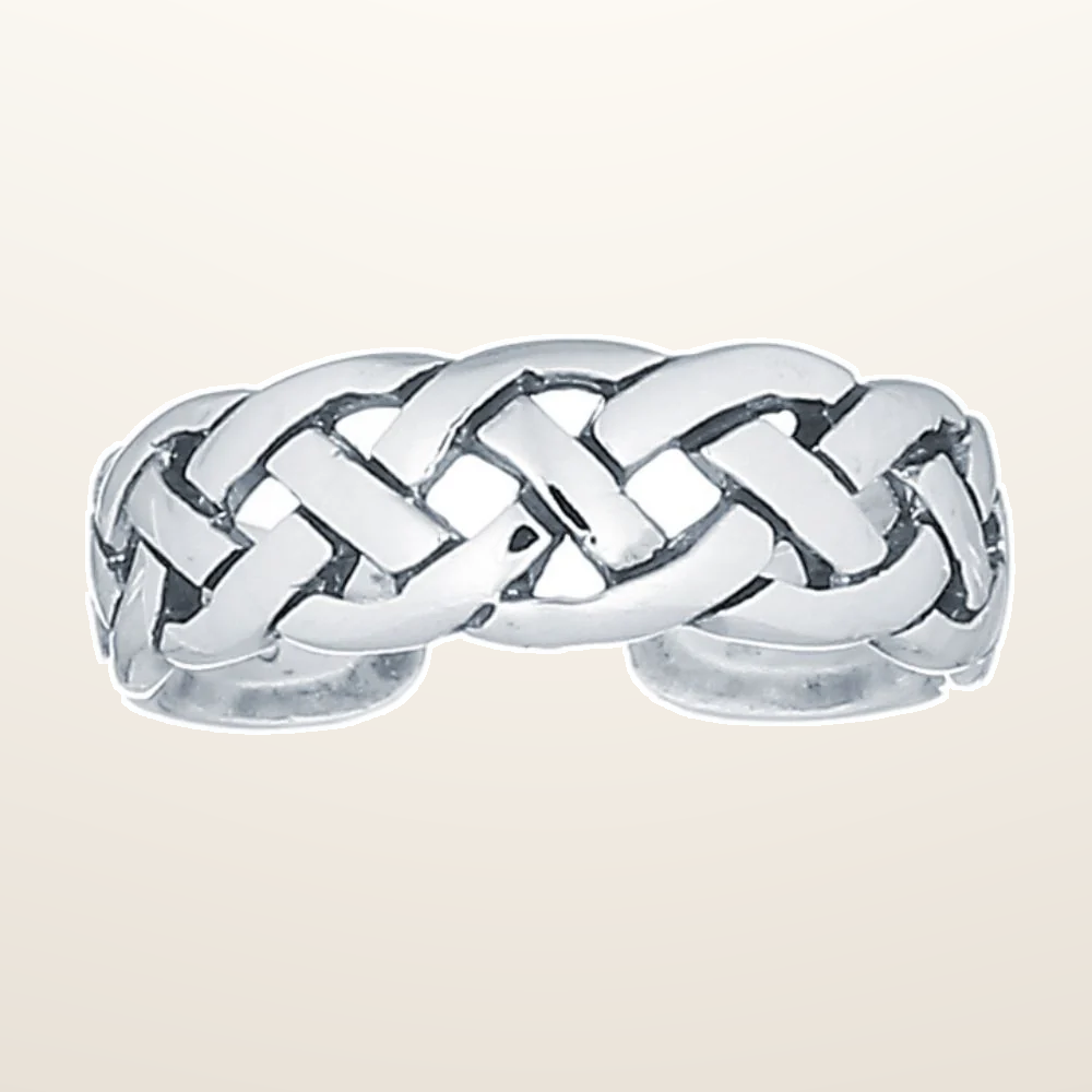 IT_ROLE:studio_clean | 925 Silver Weave Toe Ring