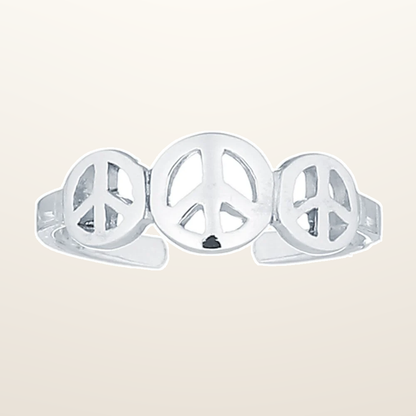 IT_ROLE:studio_clean | 925 Silver Peace Toe Ring