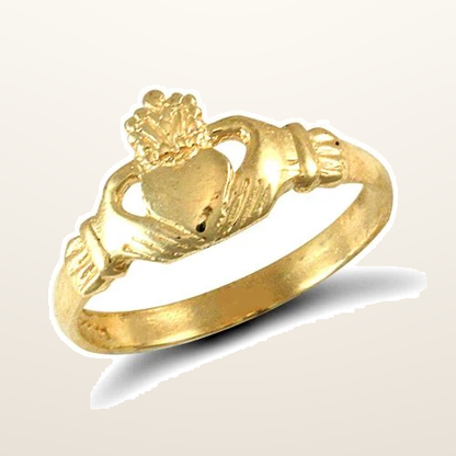IT_ROLE:studio_clean | 9ct Yellow Gold Baby Claddagh Ring