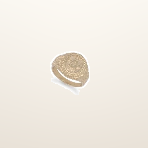 IT_ROLE:studio_clean | 9ct Yellow Gold Masonic Ring