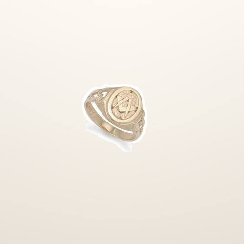 IT_ROLE:studio_clean | 9ct Yellow Gold Masonic Ring