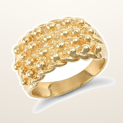 IT_ROLE:studio_clean | 9ct Yellow Gold Keeper Ring