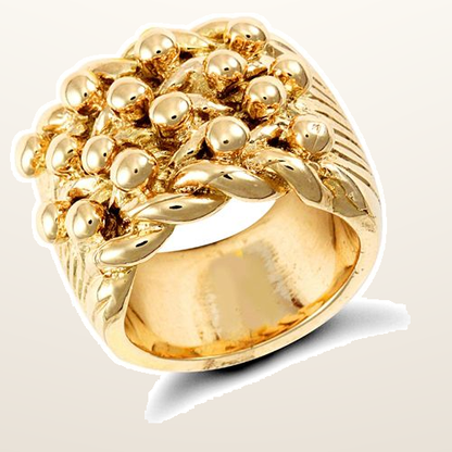 IT_ROLE:studio_clean | 9ct Yellow Gold Keeper Ring