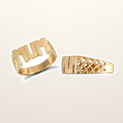 IT_ROLE:studio_clean | 9ct Yellow Gold Mum Basket Ring