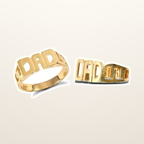IT_ROLE:studio_clean | 9ct Yellow Gold Dad Ring