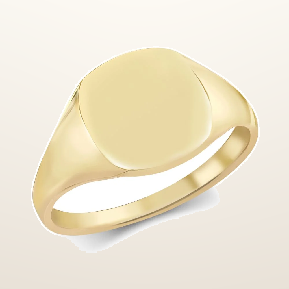 IT_ROLE:studio_clean | 9ct Yellow Gold Signet Ring