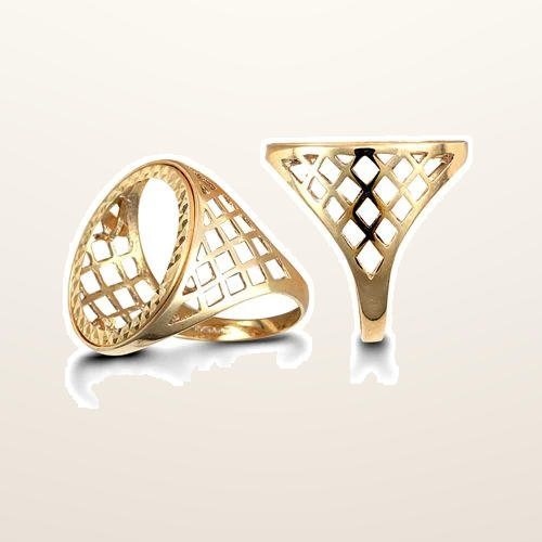 IT_ROLE:studio_clean | 9ct Yellow Gold Full Sovereign Ring