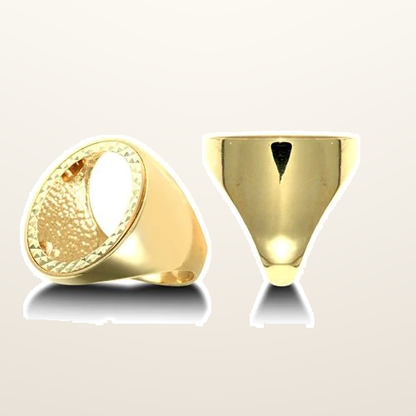 IT_ROLE:studio_clean | 9ct Yellow Gold Full Sovereign Ring