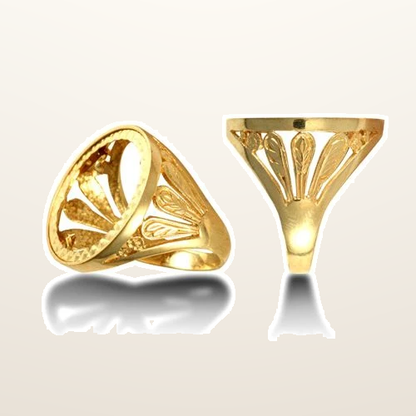IT_ROLE:studio_clean | 9ct Yellow Gold Full Sovereign Ring
