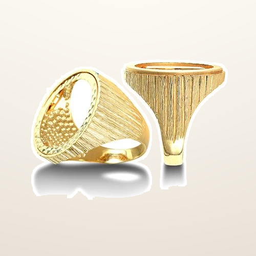 IT_ROLE:studio_clean | 9ct Yellow Gold Full Sovereign Ring