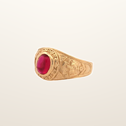 IT_ROLE:studio_clean | 9ct Yellow Gold College Ring