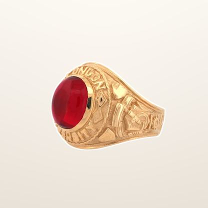IT_ROLE:studio_clean | 9ct Yellow Gold College Ring