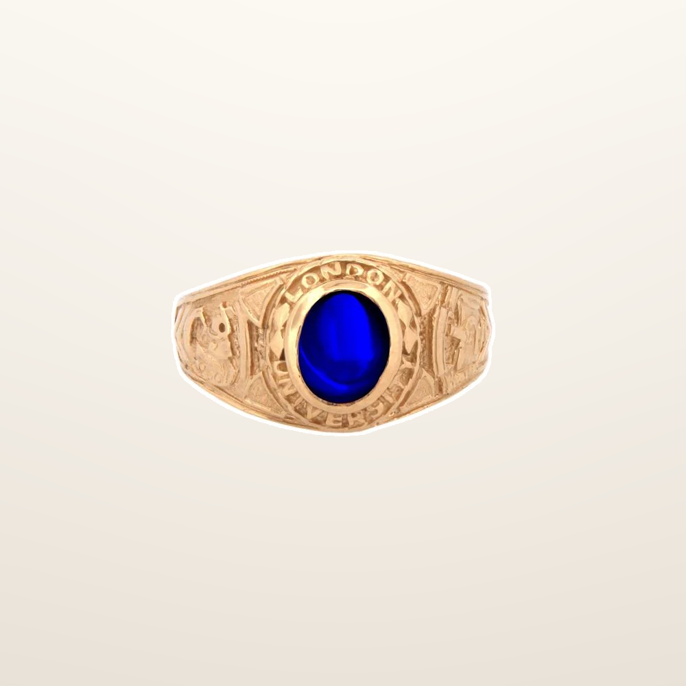 IT_ROLE:studio_clean | 9ct Yellow Gold College Ring