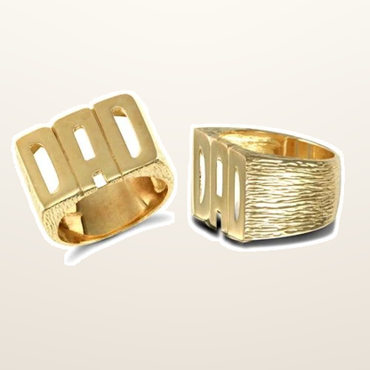 IT_ROLE:studio_clean | 9ct Yellow 'Dad' Ring