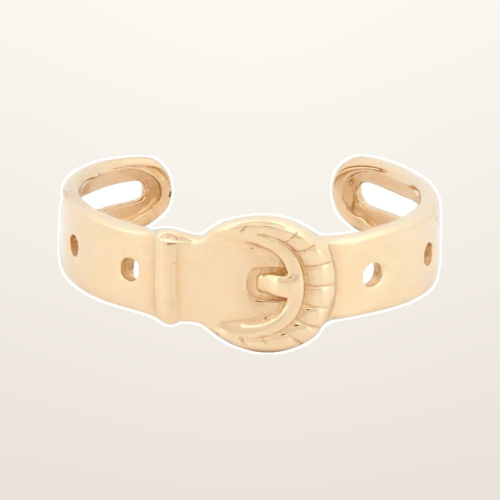 IT_ROLE:studio_clean | 9ct Yellow buckle toe ring