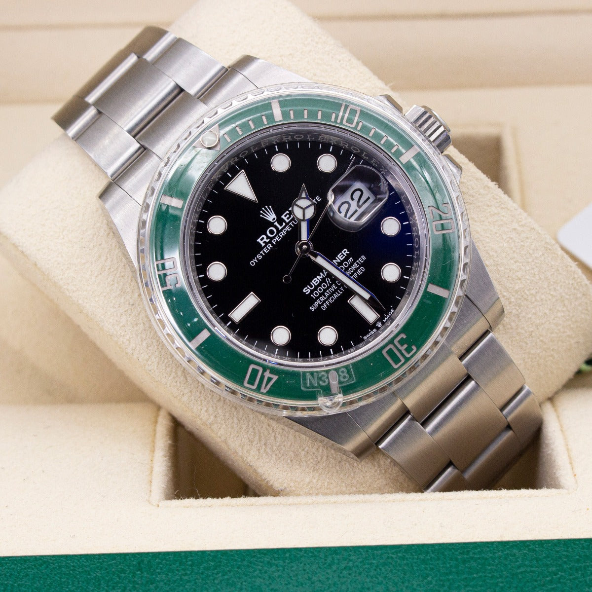 Rolex Submariner Date 126610LV Starbucks 2023