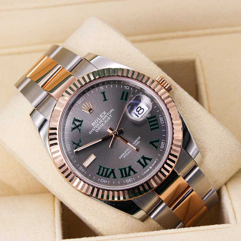 Rolex DateJust 41 126333 Wimbledon Dial 2020