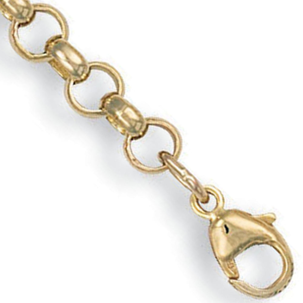 Yellow Gold 5.2mm Round Belcher Chain – product view