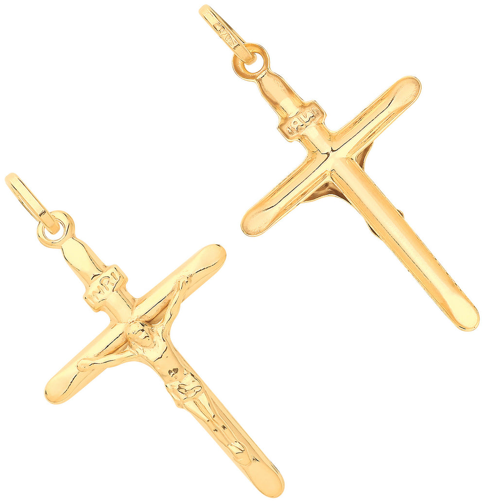 Yellow Gold Crucifix