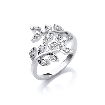 9ct White Gold 0.25ct Diamond Ring – product view