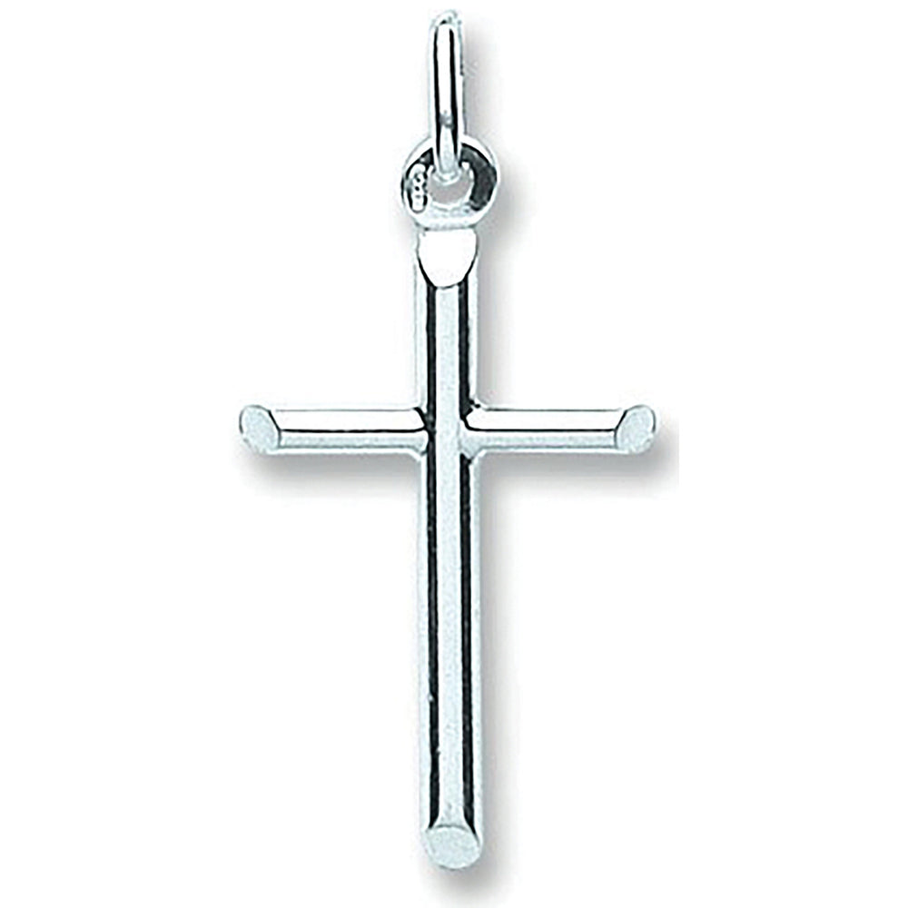 Silver Tubed Cross – product view