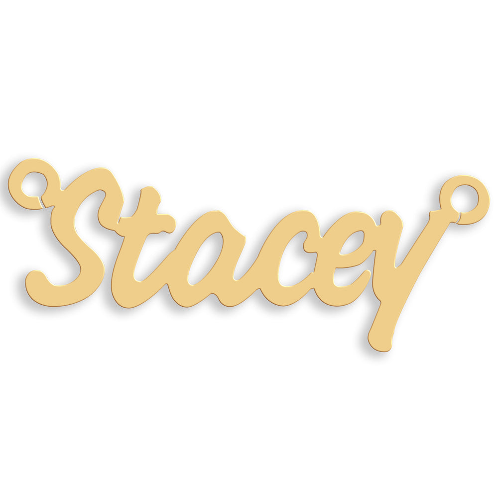 9ct Gold Small Challenge Nameplate