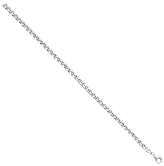 Silver 4mm Foxtail Chain