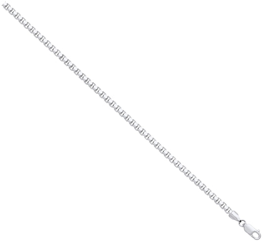 Silver 4mm Box Chain