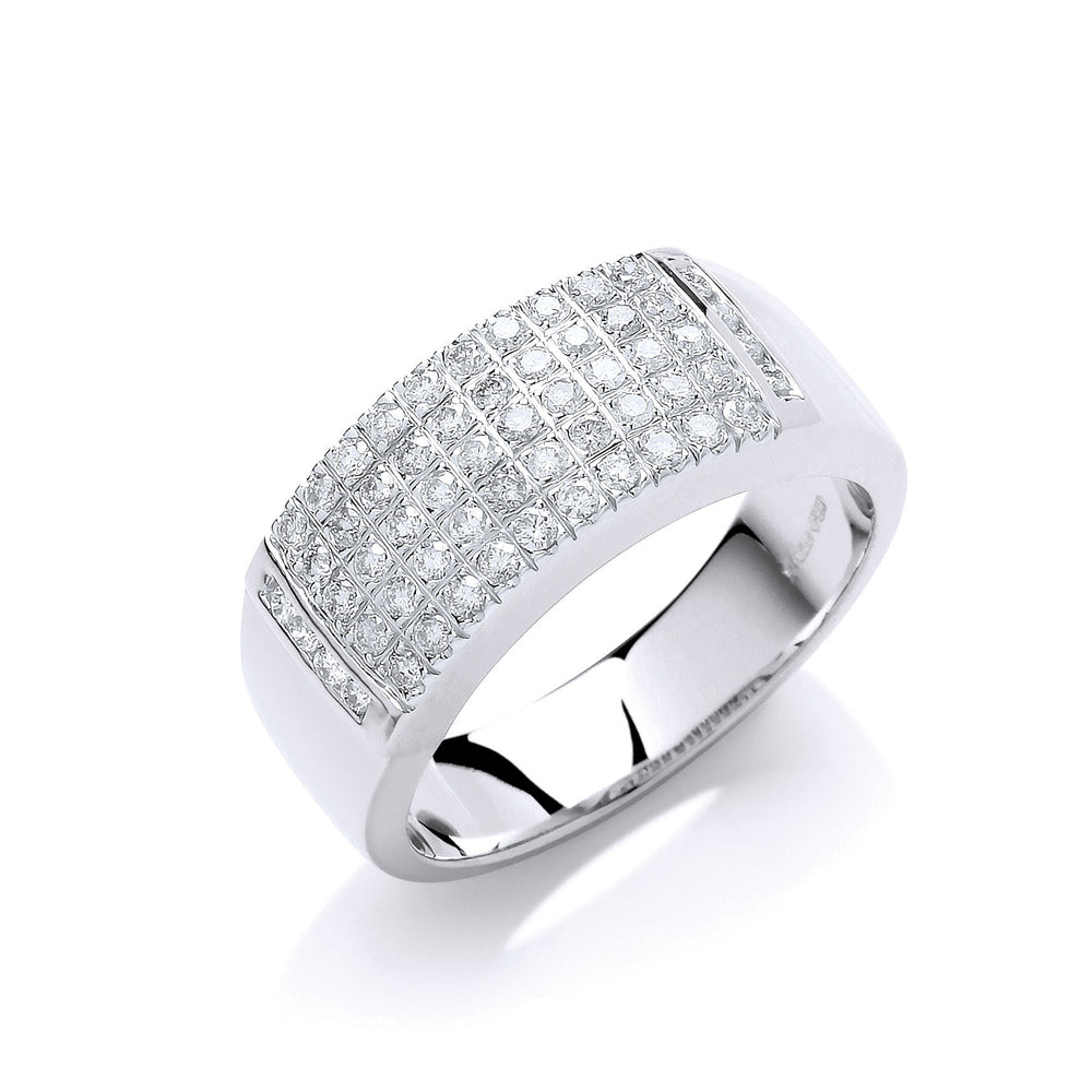 9ct White Goldd 0.50ct Diamond Ring