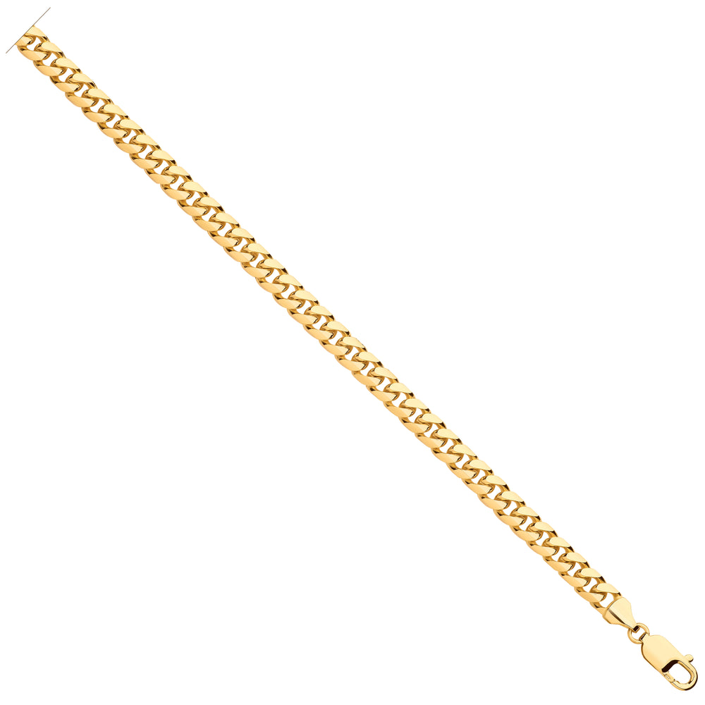 Yellow Gold Miami Link 6.5mm Chain
