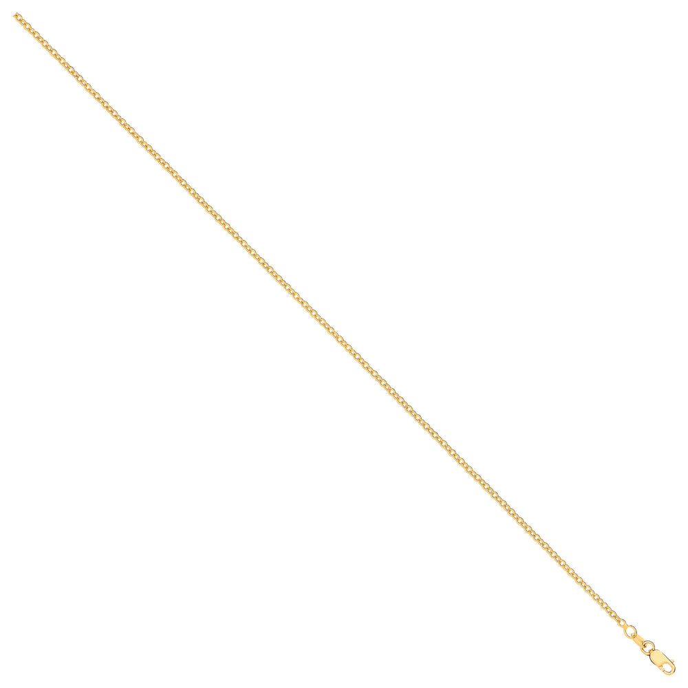 Yellow Gold 2.0mm Rolo Chain