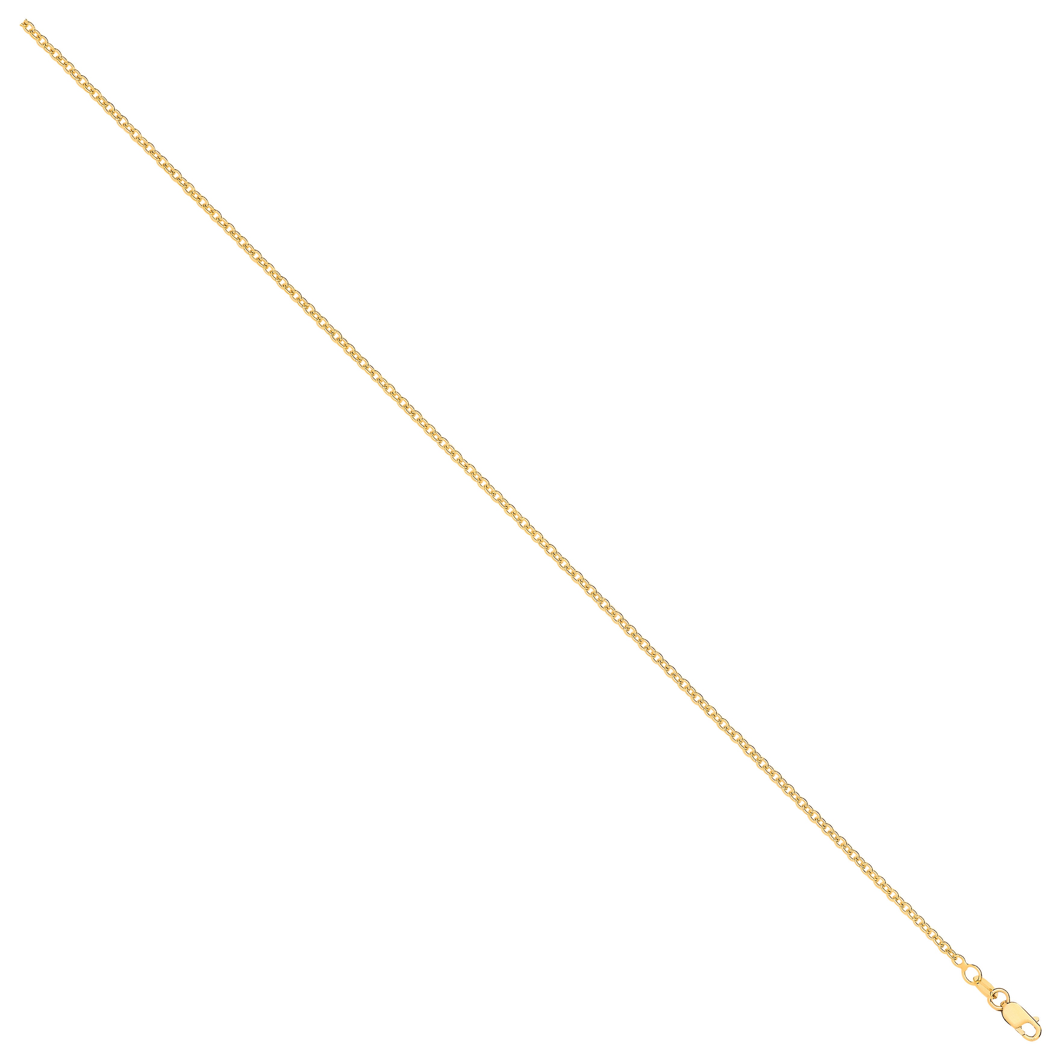 Yellow Gold 2.0mm Rolo Chain