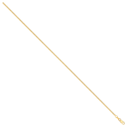 Yellow Gold 2.0mm Rolo Chain